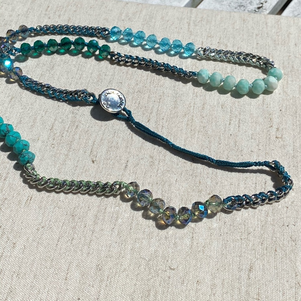 ☀️NWT C+I Bead + Chain Multi-Wrap Bracelet